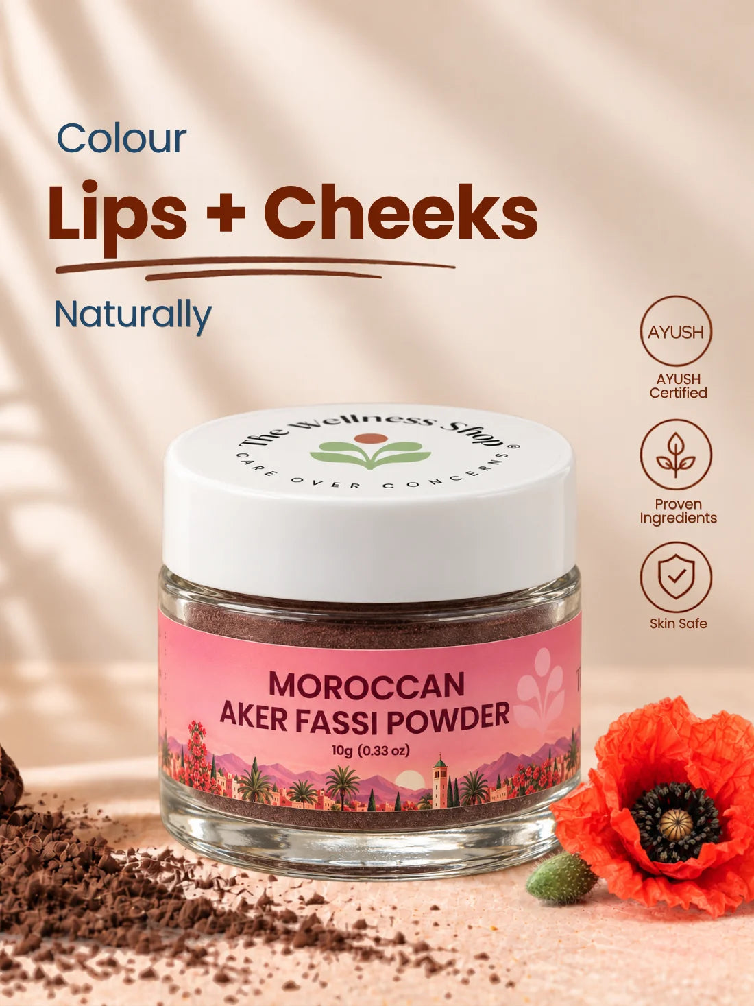 Moroccan Aker Fassi Powder
