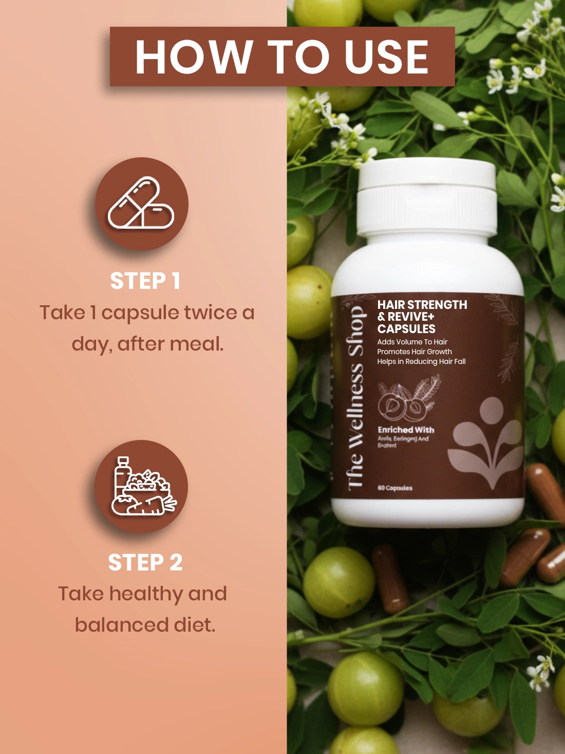 Hair Strength &amp; Revive+ Capsules