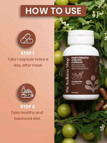 Hair Strength &amp; Revive+ Capsules