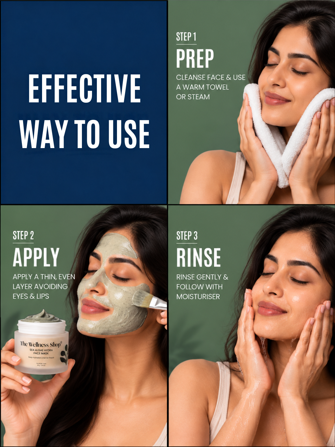 Sea Algae Hydra Face Mask