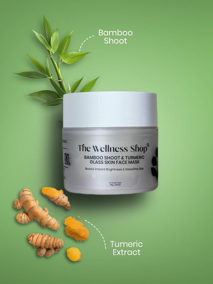 Bamboo Shoot &amp; Turmeric Glass Skin Face Mask