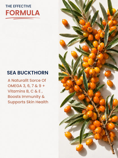 Sea Buckthorn Juice For Skin Glow, Immunity, Gut &amp; Hair Health