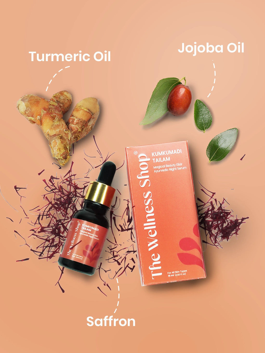 Kumkumadi Tailam Magical Beauty Elixir Ayurvedic Night Serum