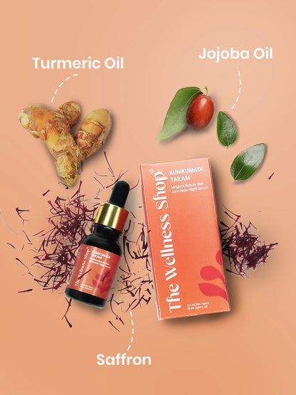 Kumkumadi Tailam Magical Beauty Elixir Ayurvedic Night Serum