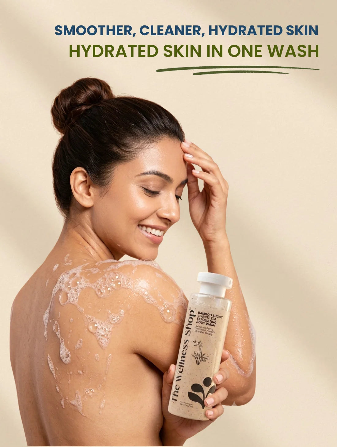 Bamboo Shoot &amp; White Tea Exfoliating Body Wash