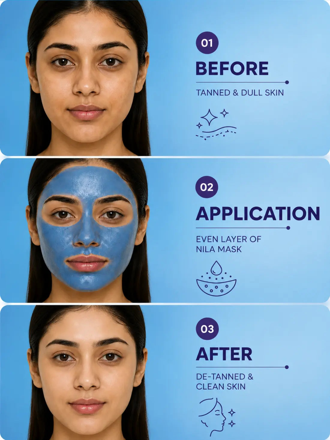 De Tan Brightening Face pack