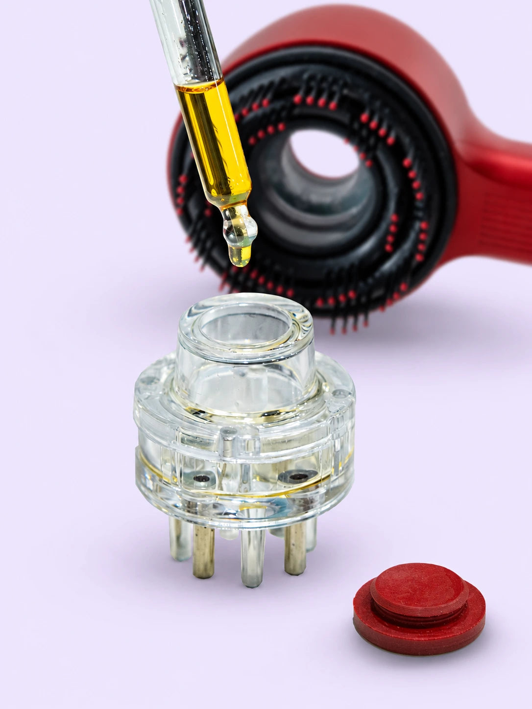 Red Light Therapy Scalp Massager