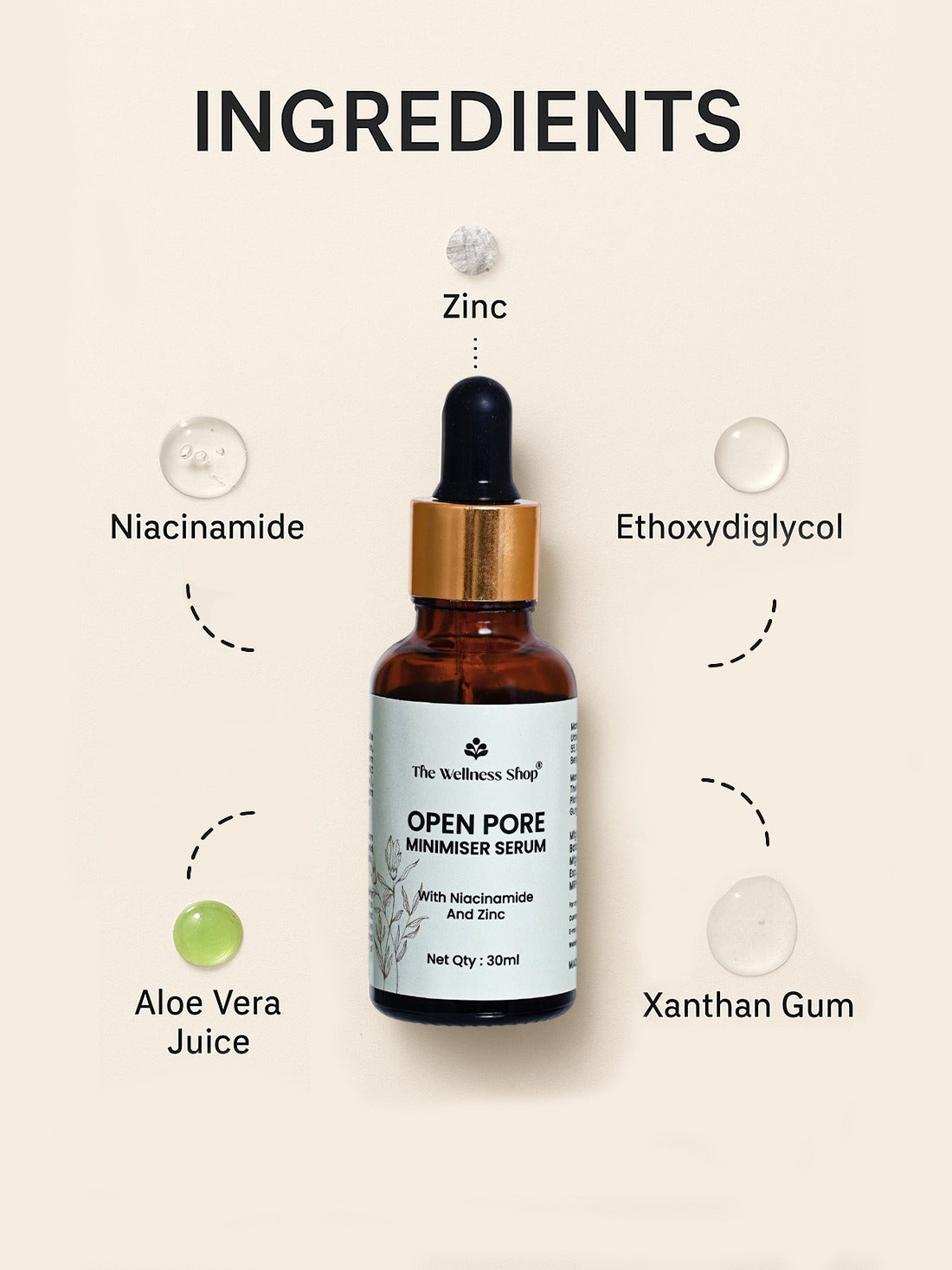 OPEN PORE MINIMISER FACE SERUM