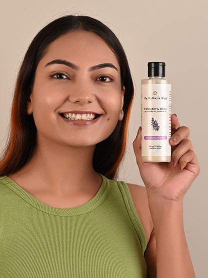 ROSEMARY &amp; METHI ANTI HAIRFALL SHAMPOO - HAIR FALL &amp; THINNING, SLOW HAIR GROWTH, DULLNESS &amp; LACK of SHINE