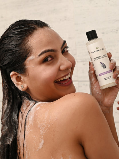 ROSEMARY &amp; METHI ANTI HAIRFALL SHAMPOO - HAIR FALL &amp; THINNING, SLOW HAIR GROWTH, DULLNESS &amp; LACK of SHINE