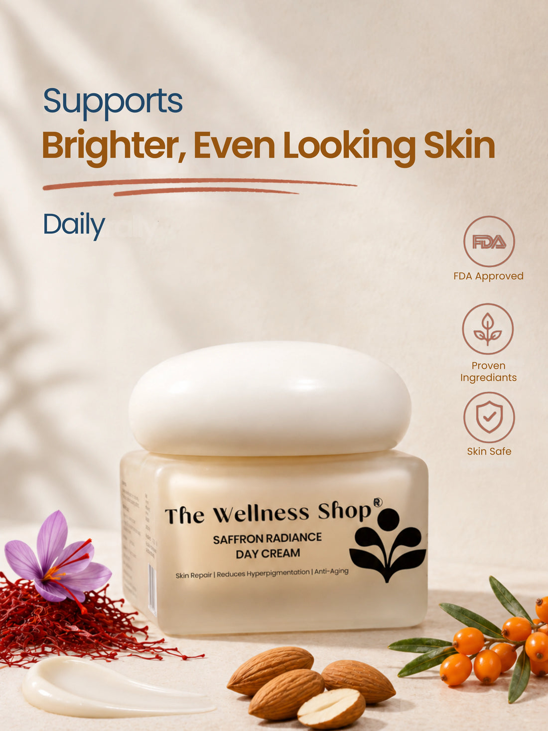 Saffron Radiance Day Cream