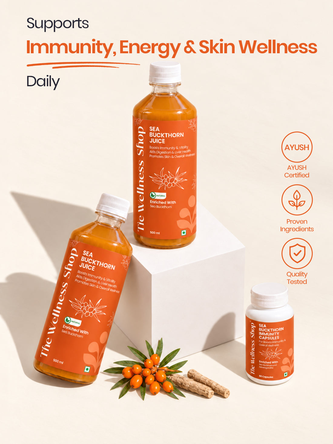 Sea Buckthorn Immune-Vitality Combo