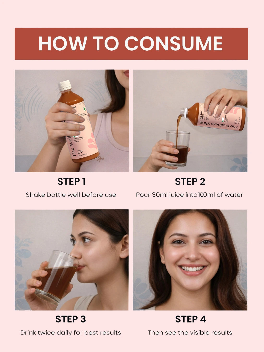 She Care Juice - Daily Women’s Wellness