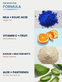 De-tan Brightening Face Pack