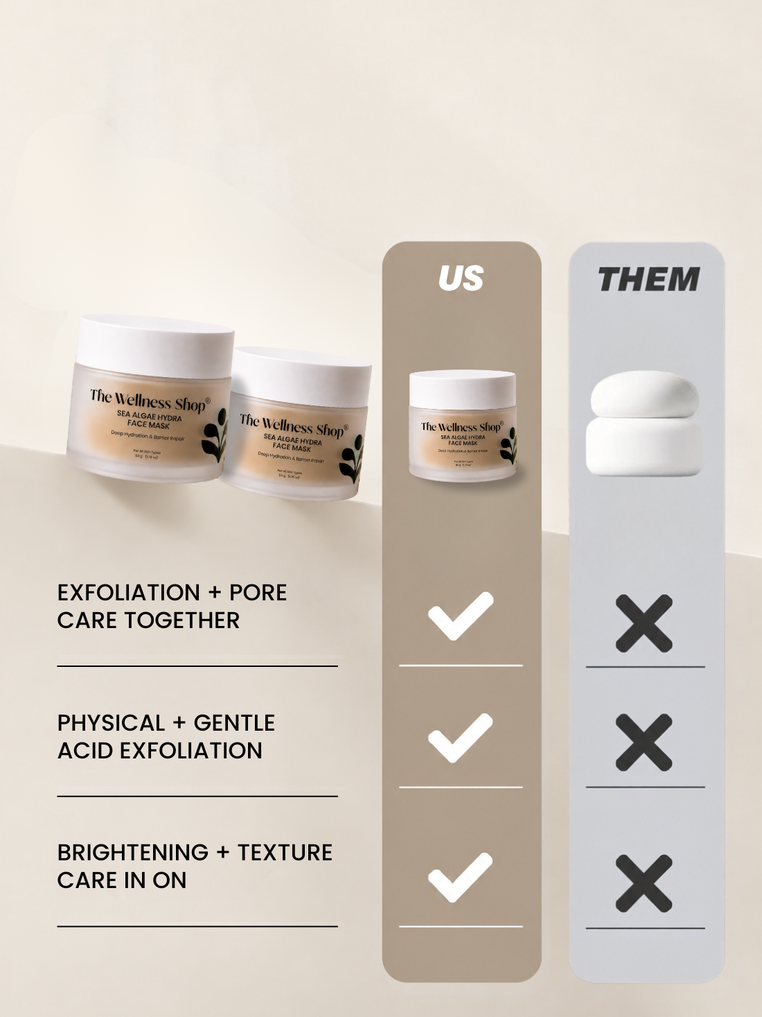 Sea Algae Hydra Face Mask