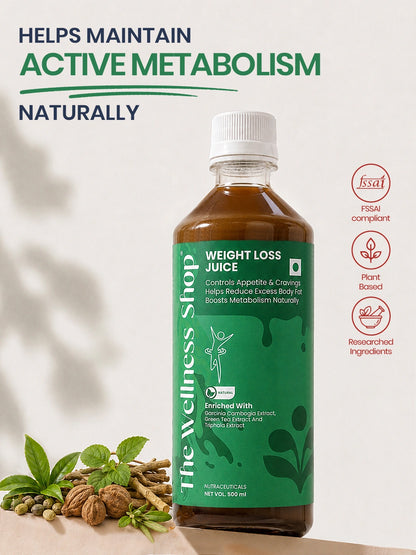 Weight Loss Juice – Natural Fat Burn &amp; Metabolism Support