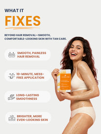 Turmeric Full Body Wax - 10 Minute Painless Herbal Wax Powder