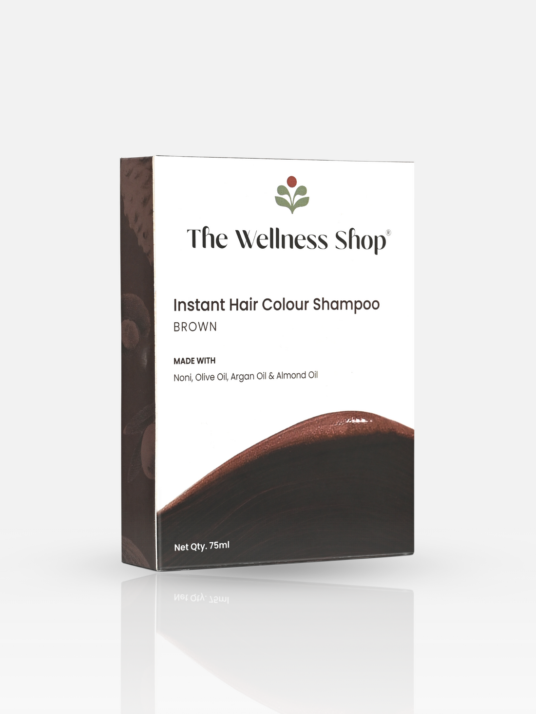 Instant Brown Hair Colouring Shampoo + Conditioner (No Paraben , No Ammonia , Lasts 3-4 Weeks)