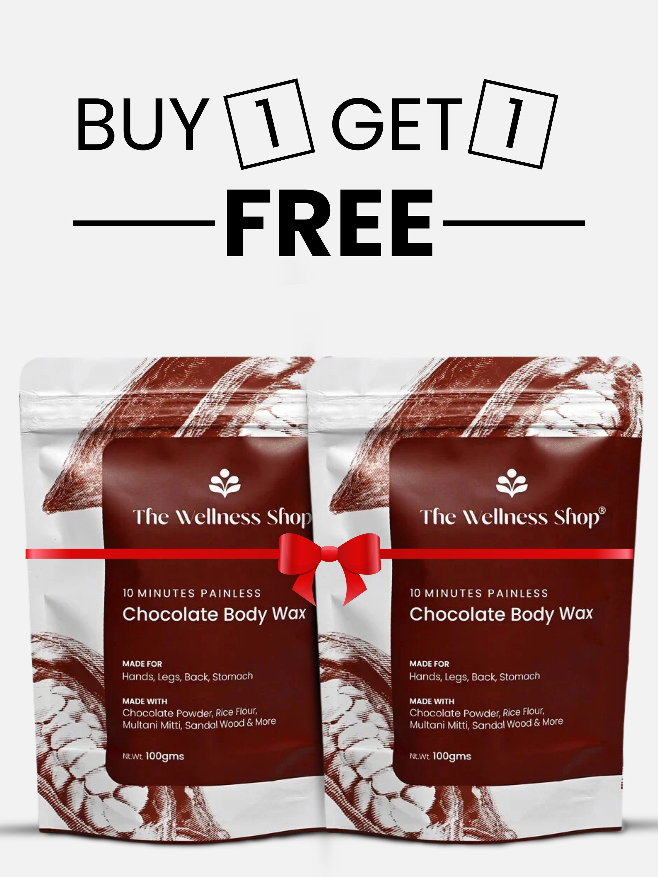 CHOCOLATE HAIR REMOVAL POWDER - 10 MINUTE FULL BODY WAX