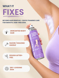 Foaming Hair Removal Spray