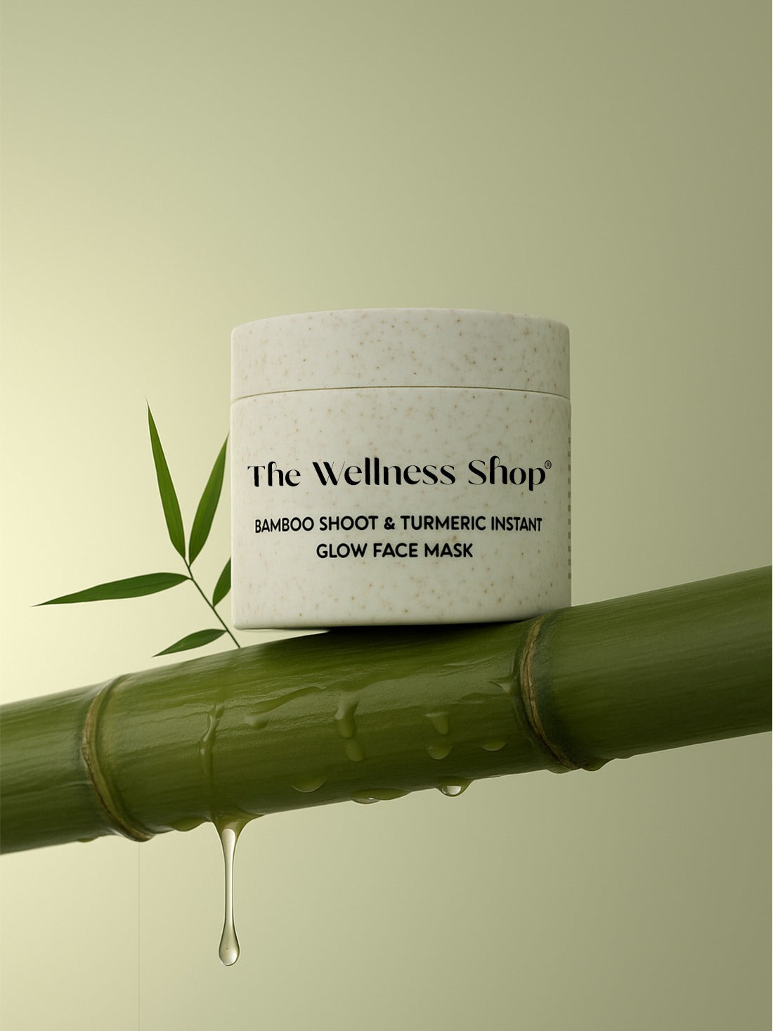BAMBOO SHOOT &amp; TURMERIC INSTANT GLOW FACE MASK