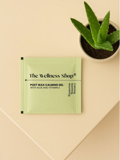 Post Wax Calming Gel With Aloe And Vitamin E
