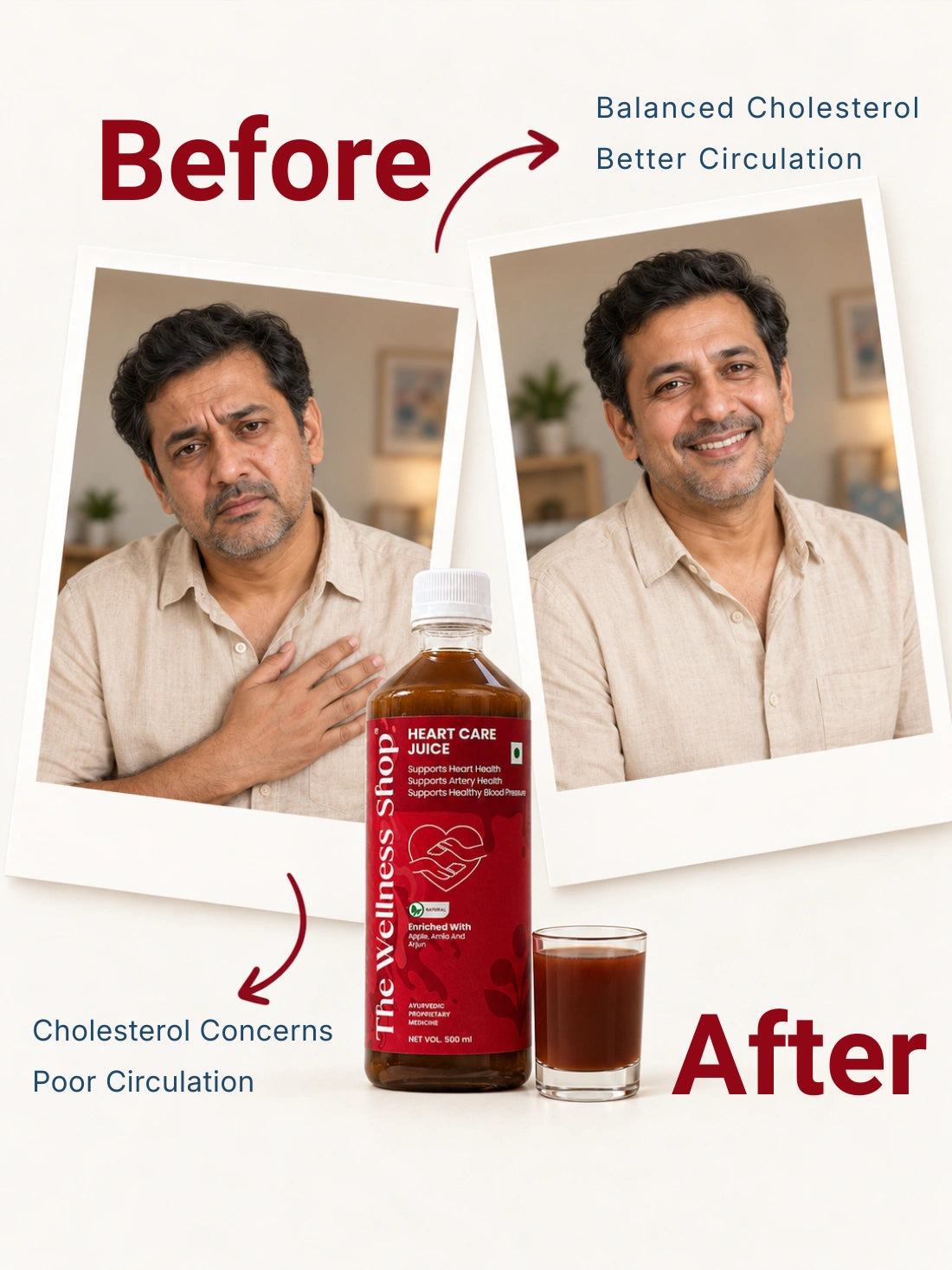 Heart Care Juice – Ayurvedic Herbal Wellness Drink