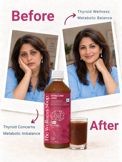 Thyro Care Juice — 23-Herb Ayurvedic Formula for Thyroid Support, Metabolism &amp; Energy
