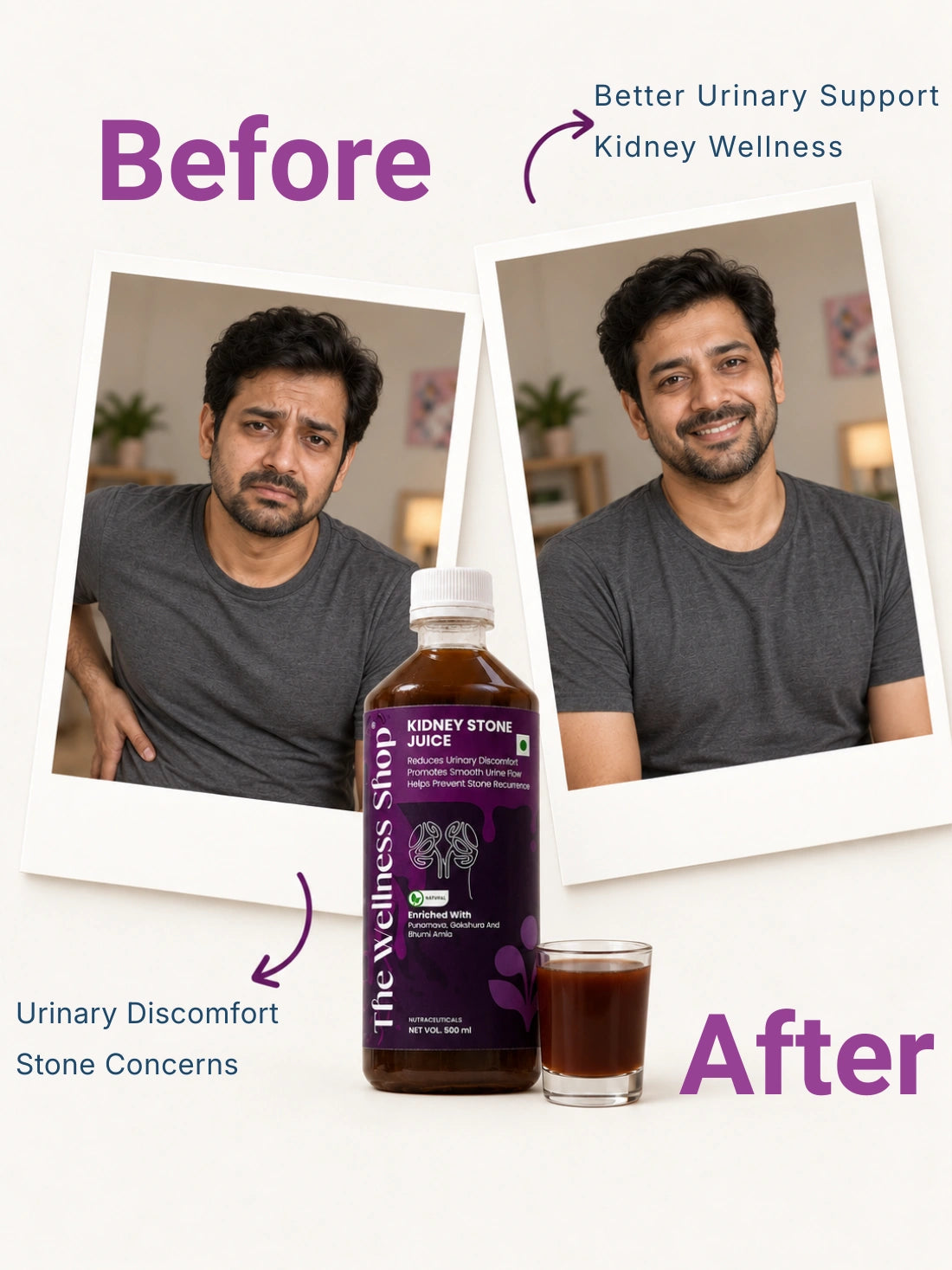 Kidney Stone Juice — Ayurvedic Formula for Stone Relief, Kidney Detox &amp; Pain-Free Urination