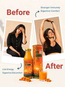 Sea Buckthorn Juice For Skin Glow, Immunity, Gut & Hair Health