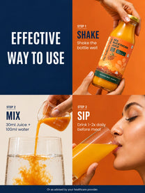 Sea Buckthorn Juice For Skin Glow, Immunity, Gut & Hair Health