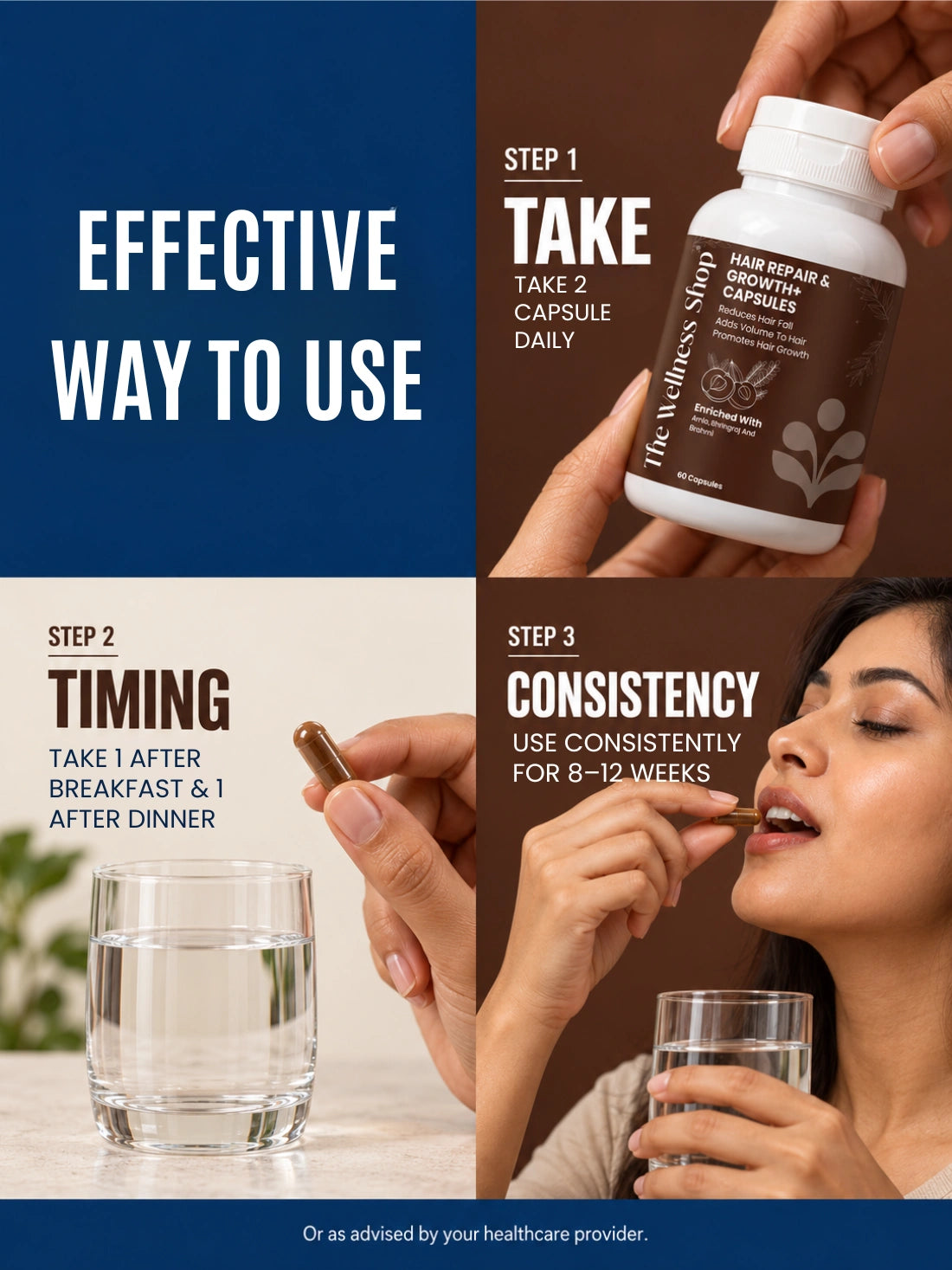 Hair Strength &amp; Revive+ Capsules