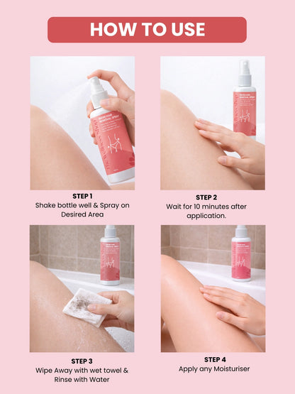 Bikini Hair Removal Spray