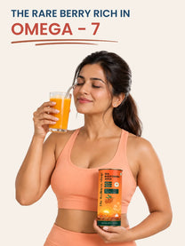 Sea Buckthorn Juice For Skin Glow, Immunity, Gut & Hair Health