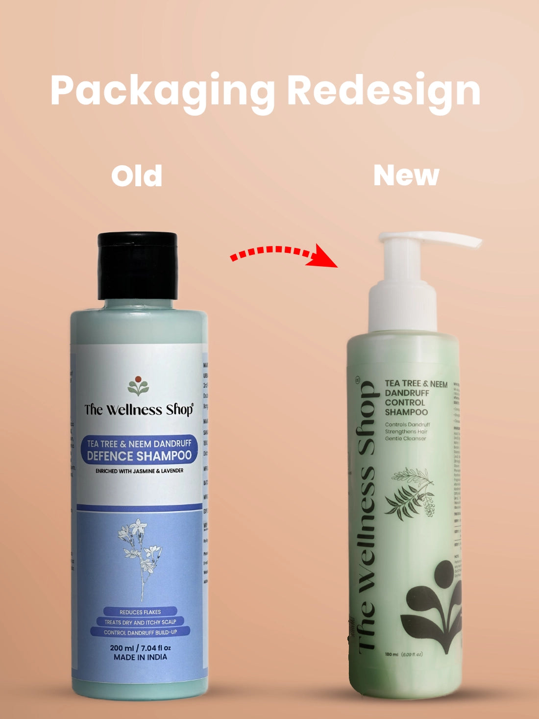 Tea Tree &amp; Neem Dandruff Defense Shampoo - Dandruff, Scalp Acne