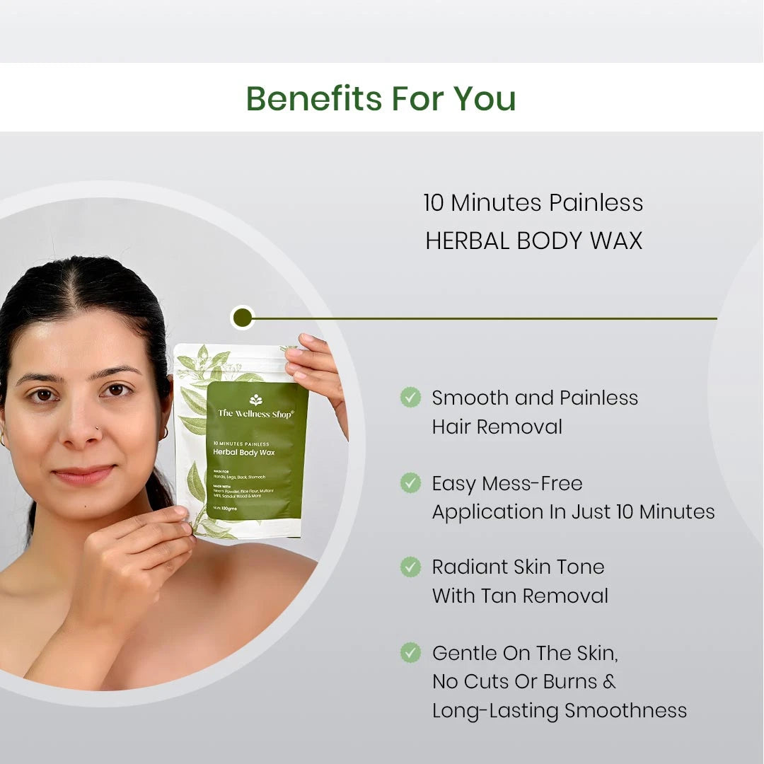 Buy Best Herbal Hair Removal Powder Online The Wellness Shop