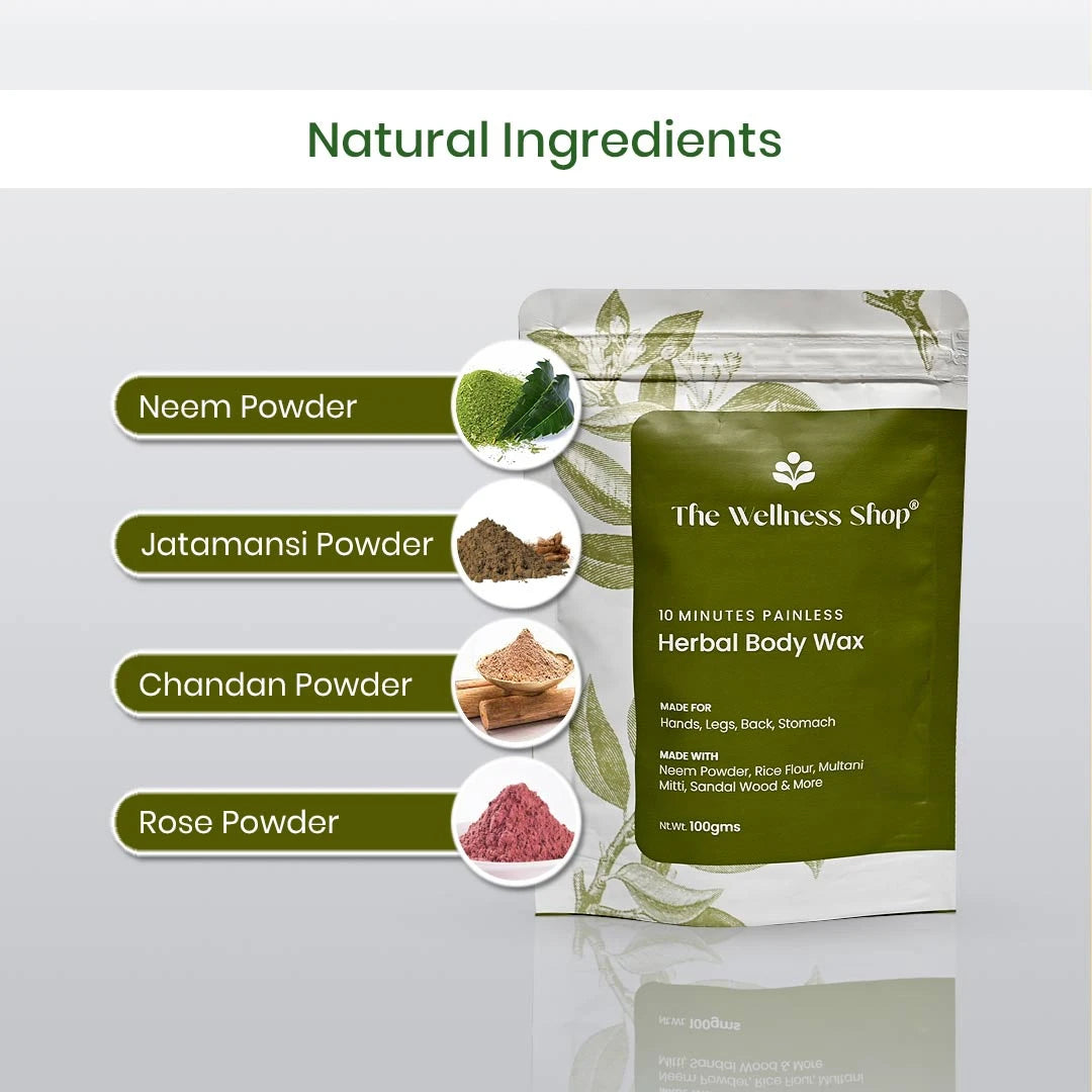 Buy Best Herbal Hair Removal Powder Online The Wellness Shop