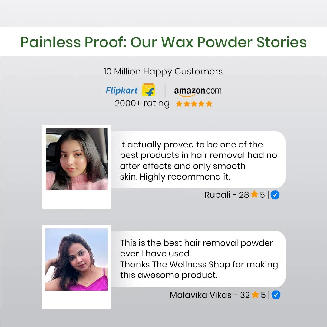 Buy Best Herbal Hair Removal Powder Online The Wellness Shop