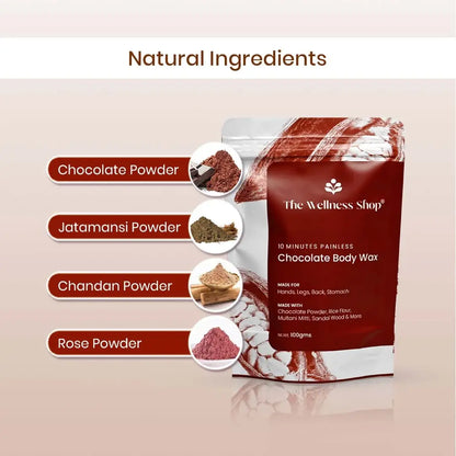 CHOCOLATE HAIR REMOVAL POWDER - 10 MINUTE FULL BODY WAX