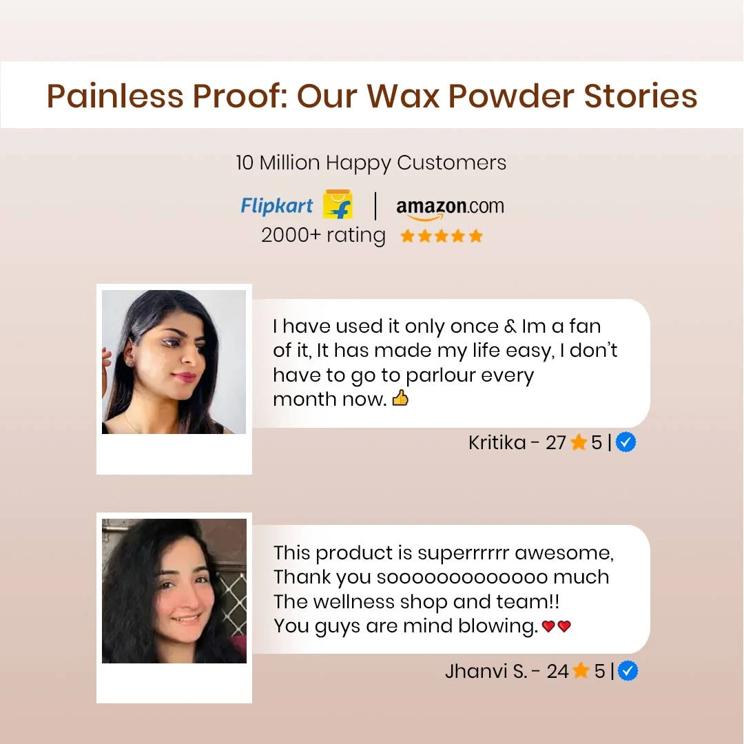 CHOCOLATE HAIR REMOVAL POWDER - 10 MINUTE FULL BODY WAX