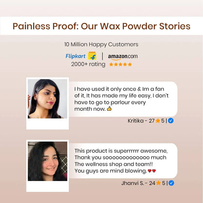 CHOCOLATE HAIR REMOVAL POWDER - 10 MINUTE FULL BODY WAX