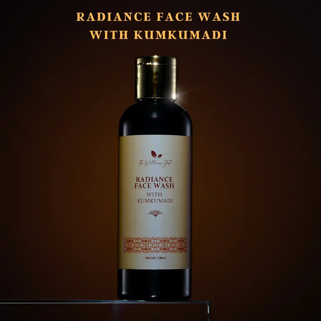 RADIANCE FACE WASH WITH KUMKUMADI FOR BRIGHT &amp; RADIANT SKIN (NO PARABENS, NO SULPHATES)