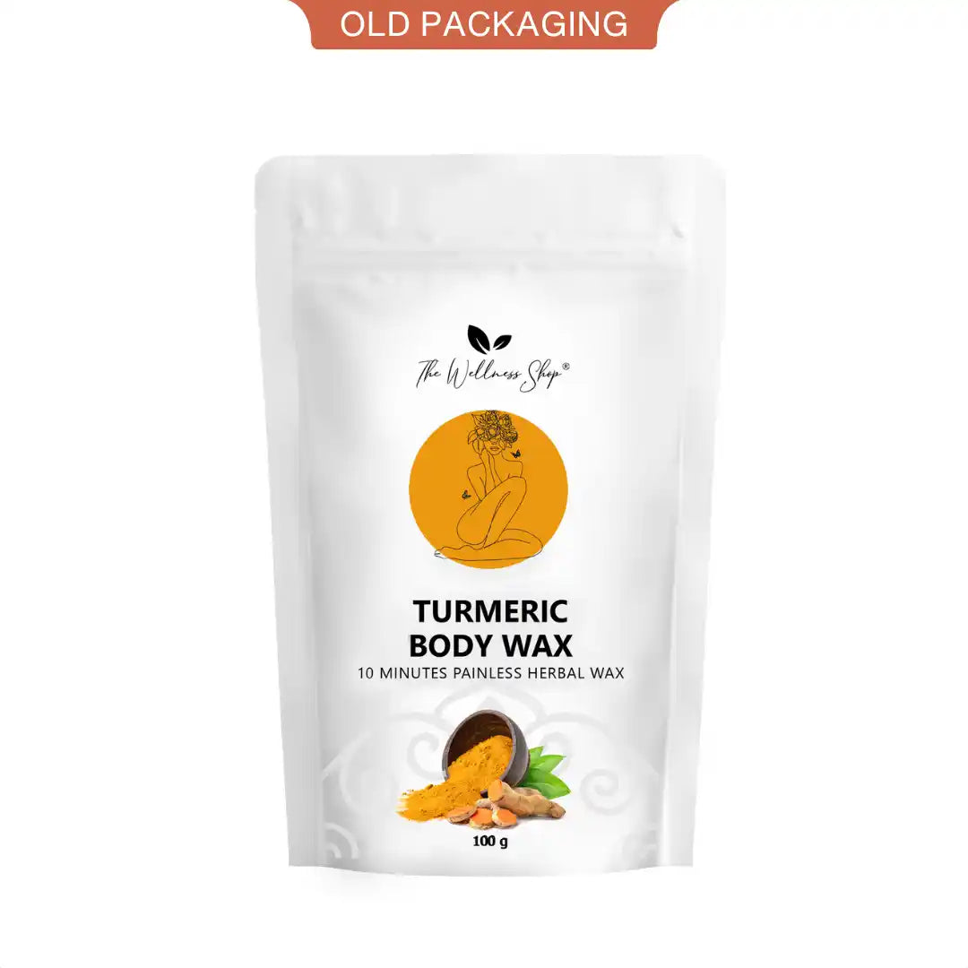 TURMERIC FULL BODY WAX - 10 MINUTE PAINLESS HERBAL WAX POWDER