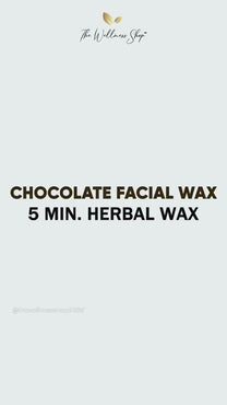 Chocolate Facial Wax Powder - 5 Minute Painless Herbal Wax Powder