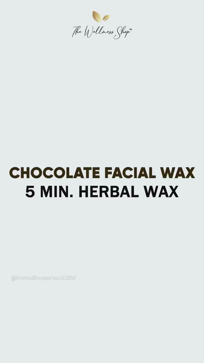 CHOCOLATE FACIAL WAX POWDER - 5 MINUTE PAINLESS HERBAL WAX POWDER