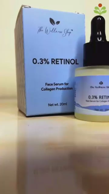 0.3% RETINOL - FACE SERUM FOR COLLAGEN PRODUCTION