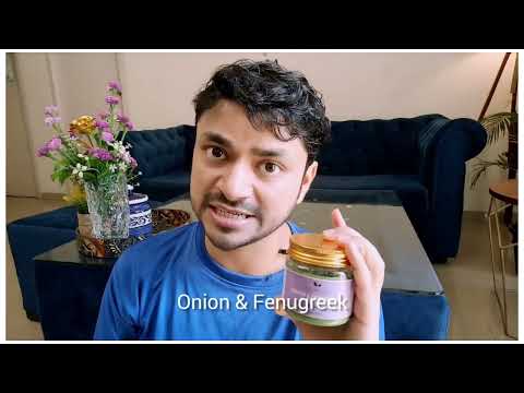ONION &amp; FENUGREEK HAIR MASK (CONTROLS DANDRUFF &amp; HAIR FALL IN 4 WEEKS)