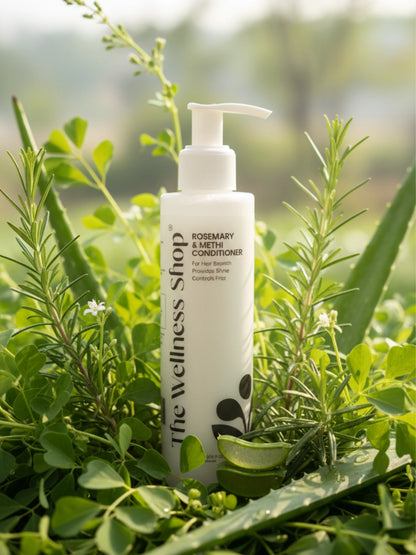 Rosemary &amp; Methi Anti Hairfall Conditioner - Hair Fall &amp; Thinning, Slow Hair Growth, Dullness &amp; Lack Of Shine
