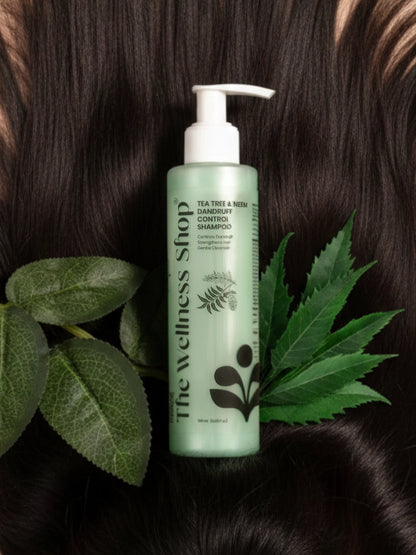 Tea Tree &amp; Neem Dandruff Defense Shampoo - Dandruff, Scalp Acne