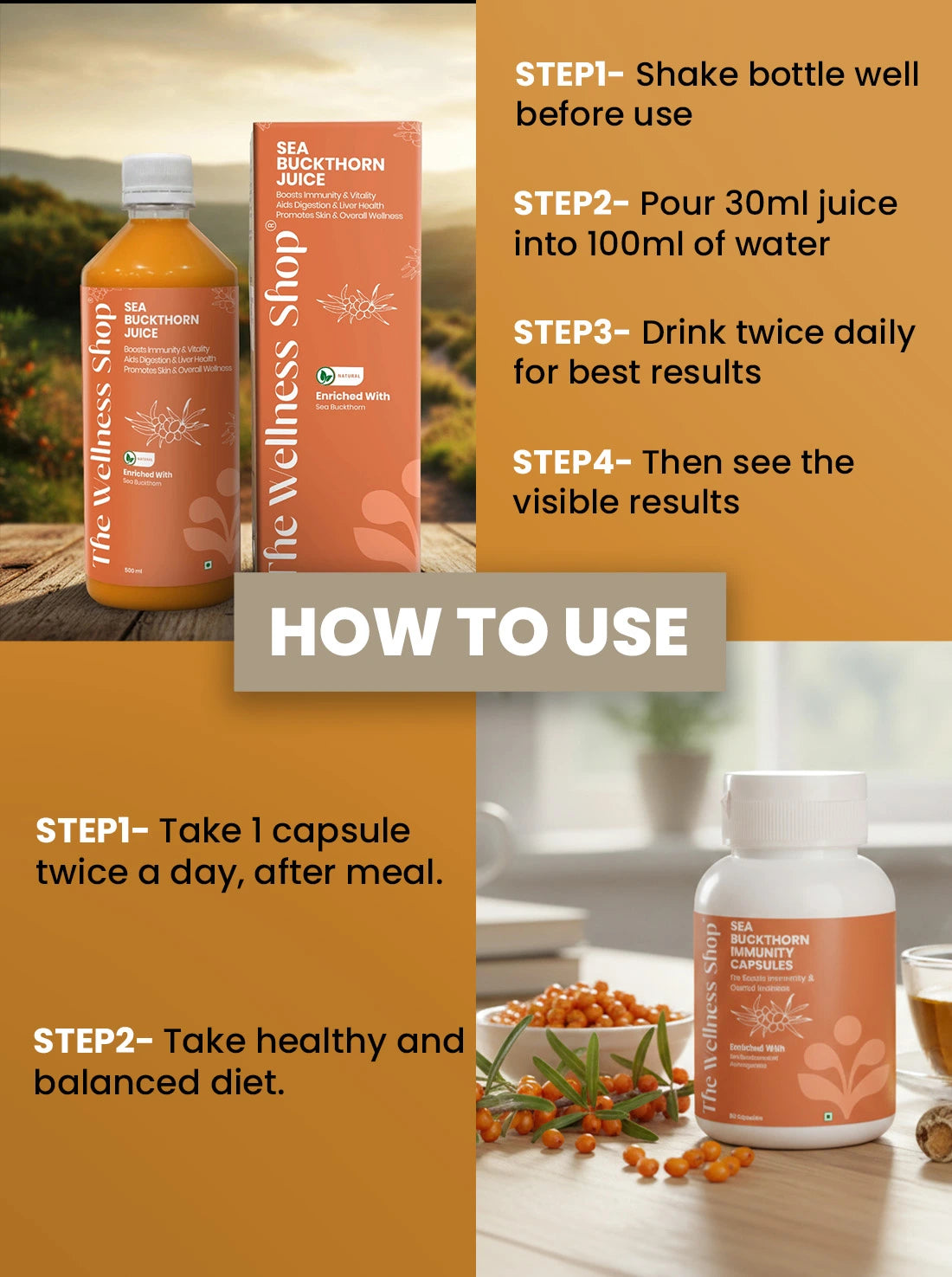 Sea Buckthorn Immune-Vitality Combo